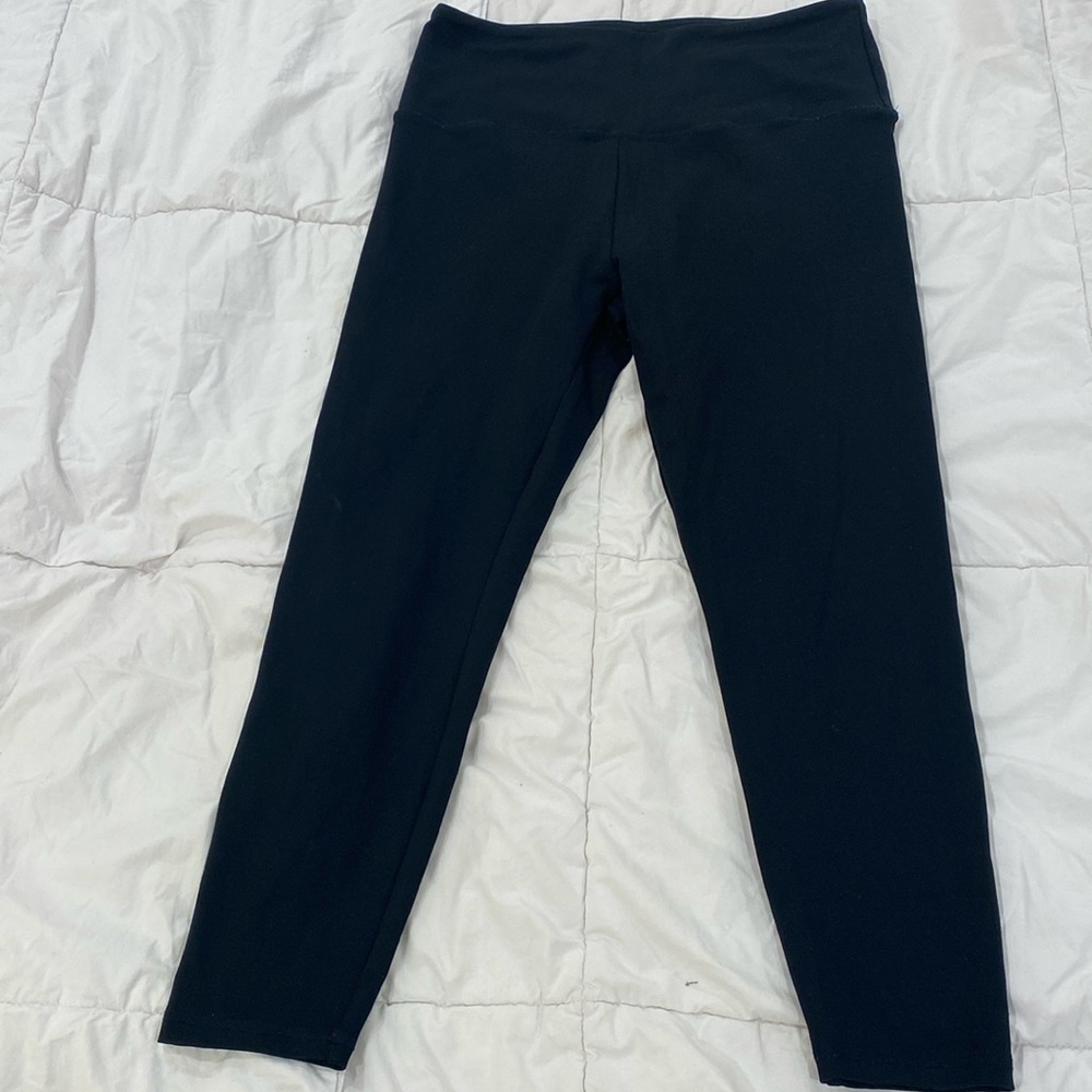 Black leggings XL